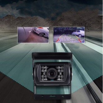 Камера заднього виду DAKOTA-720p з виходом "RCA тюльпан" для вантажівок, спецтра. . фото 10