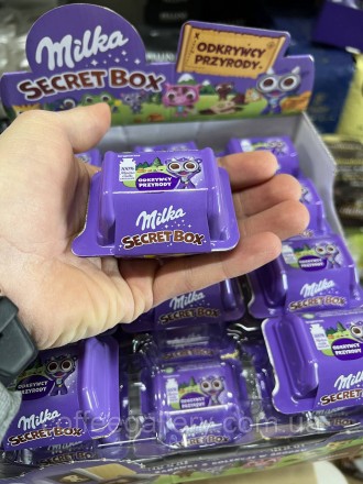 Шоколадний набір Milka Secret Box ?
Milka Secret Box 14,4g – це коробка-сюрприз . . фото 3
