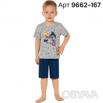 Піжама для хлопчика Baykar арт. 9662-167 - проста і зручна модель, представлена . . фото 1