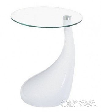 Стол журнальный Перла белый