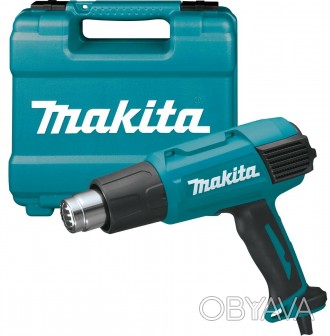 Makita HG6031VK - легкий і компактний фен професійного класу. Живиться від станд. . фото 1