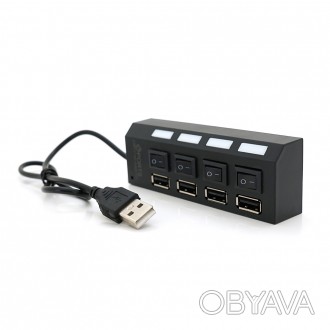 
	Технические характеристики:Хаб USB 2.0 универсаленКоличество разъемов (портов). . фото 1