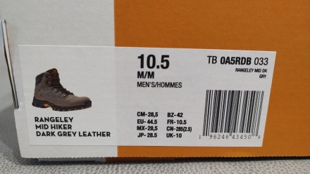 Нові черевики Timberland Rangeley Mid

Особливості
- Цінозерниста шкіра премі. . фото 9