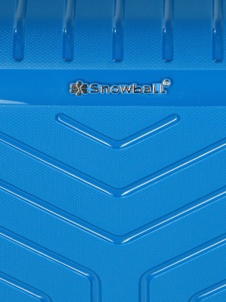 
 Чемодан большой L полипропилен Snowball 20103 77,5×53,5×32,5см 116+17л Синий С. . фото 8