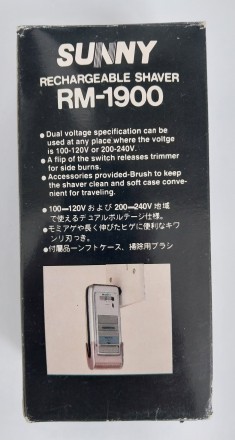 Продаётся Электробритва аккумуляторная Sunny RM-1900 Rechargeable Shaver,  сдела. . фото 7