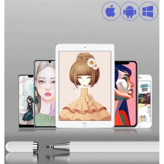 Универсальный металлический стилус для смартфона или планшета Samsung, Xiaomi, L. . фото 6