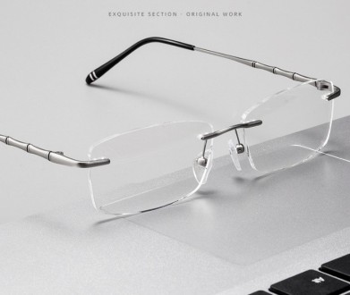 
Оправа безободковая Silver bamboo
	
	
	
	
 Безободковые очки – это оригинальный. . фото 8