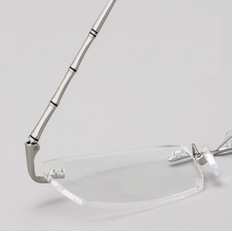 
Оправа безободковая Silver bamboo
	
	
	
	
 Безободковые очки – это оригинальный. . фото 9
