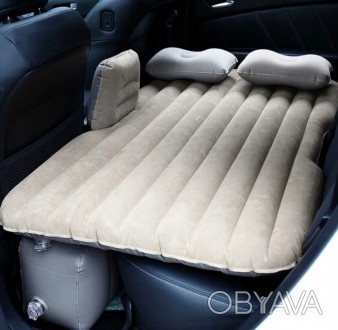 Автомобільний надувний матрац-ліжко + насос 
автомобільний надувний матрац 130 . . фото 1