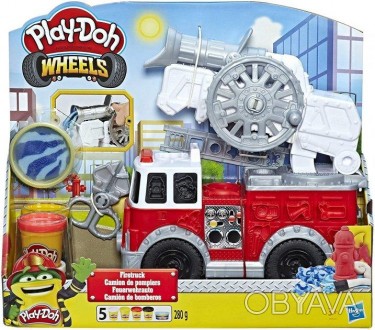 З ігровим набором «Пожежна машина» від PLAY DOH діти зможуть відчути себе справж. . фото 1