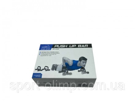 Упори для віджимань PowerPlay 4316 Push Up Bars пластикові (Скошені)
Призначення. . фото 3