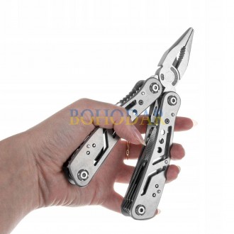 МУЛЬТИТУЛ MULTITOOL
TRIZAND 19173 24/1 13/1+11 БИТ
ТАКТИЧЕСКИЙ ВОЕННЫЙ ТУРИСТИЧЕ. . фото 8