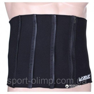 Пояс для похудения LiveUP ZIPPER SLIM BELT черный (94+84)x27.5см LS3039A. Шостка. фото 1 Пояс для похудения LiveUP ZIPPER SLIM BELT черный (94+84)x27.5см LS3039A. Шостка. фото 1