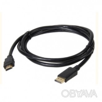 
	Конвертер DisplayPort (папа) на HDMI (папа) длиной 3 метра предназначен для по. . фото 1