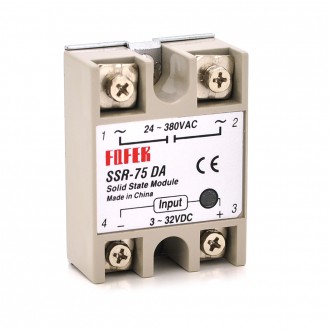 Твердотельное реле FQFER SSR-75DA 75А 24-380VAC. Одеса. фото 1
Твердотельное реле FQFER SSR-75DA 75А 24-380VAC. Одеса. фото 1