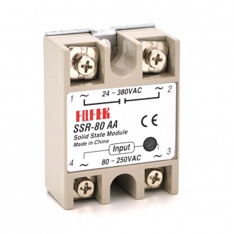 Твердотельное реле Fotek SSR-80АA 80А 24-380В AC. Одеса. фото 1
Твердотельное реле Fotek SSR-80АA 80А 24-380В AC. Одеса. фото 1