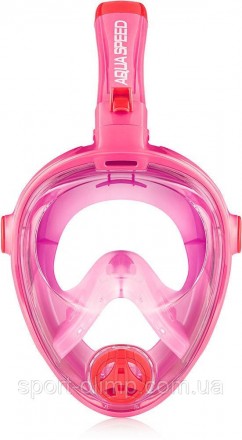 Повнолицьова маска для плавання Aqua Speed SPECTRA 2.0 рожевий Дитячий L (590821. . фото 3