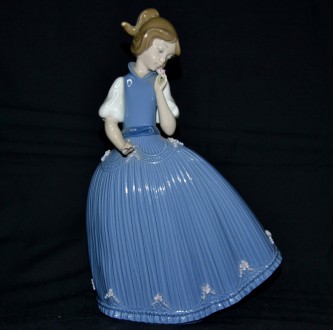 Фарфоровая статуэтка lladro «Девушка в платье". Київ. фото 1 Фарфоровая статуэтка lladro «Девушка в платье". Київ. фото 1