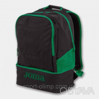 Рюкзак Joma ESTADIO III черно-зеленый 400234.104
Рюкзак Joma ESTADIO III - рюкза. . фото 1
