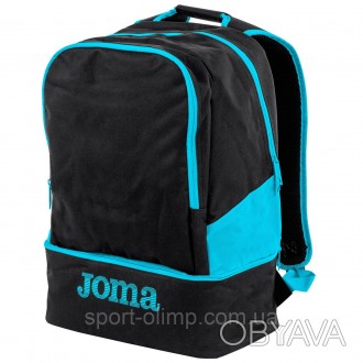 Спортивний рюкзак із подвійним дном Joma Estadio III. Посилена спинка, велике (в. . фото 1
