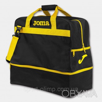 Сумка Joma TRAINING III LARGE черно-желтый 400007.109
Спортивная сумка Joma TRAI. . фото 1
