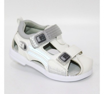 2905
Красиві закриті світловідбивні дитячі сандалі бренду YTop мають гарний пов. . фото 2