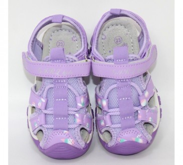 2905
Красиві дитячі спортивні сандалі бренду Kimbo-o для дівчинки мають гарний . . фото 3