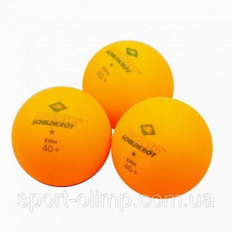 Мячи для настольного тенниса Elite 1*40+ относятся к начальному уровню и рекомен. . фото 3