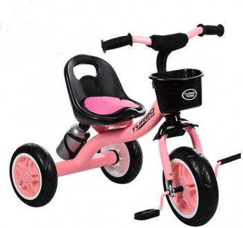 Детский велосипед "Гномик" трехколесный Turbotrike (розовый) арт. 3197
Идеальное. . фото 2