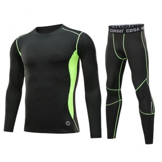 Термобелье детское для футбола Thermal Underwear CD Black/Green Reflective Kids . Киев. фото 1 Термобелье детское для футбола Thermal Underwear CD Black/Green Reflective Kids . Киев. фото 1