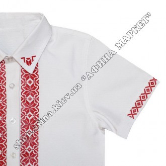 Стильная рубашка с индивидуальным принтом украинской вышивки придется по душе лю. . фото 7