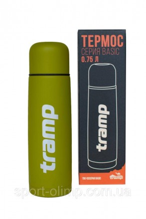 Термос Tramp Basic 0,75 л. TRC-112
Недорогой и практичный термос для напитков из. . фото 2