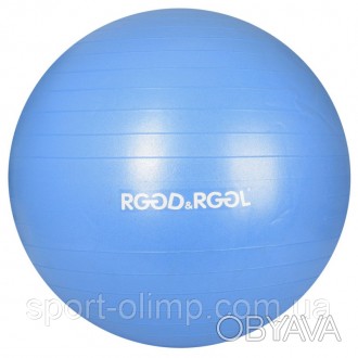 Мяч для фитнеса фитбол 65 см (1400гр.), ABSсатин MS 3343-2 синий
Мяч - незаменим. . фото 1