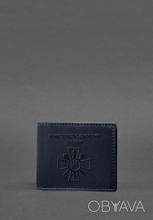 Шкіряна обкладинка на посвідчення Міністерства оборони від бренду БланкНот спеці. . фото 1