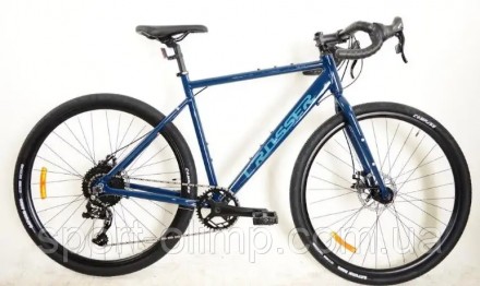 Велосипед Crosser Gravel NORD PRO 28" (рама M. 1х11S) Синий
Велосипед Crosser Gr. . фото 2