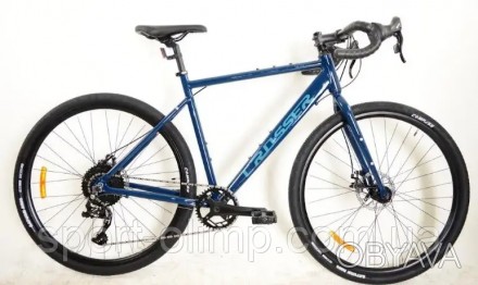 Велосипед Crosser Gravel NORD PRO 28" (рама M. 1х11S) Синий
Велосипед Crosser Gr. . фото 1