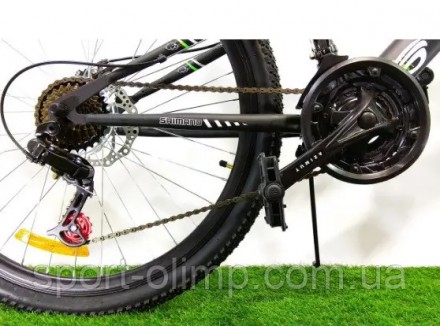 Велосипед найнер Azimut Aqua 29" D рама 19 черно-зеленый
 Azimut Aqua 29" - это . . фото 4