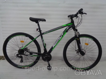 Велосипед найнер Azimut Aqua 29" D рама 19 черно-зеленый
 Azimut Aqua 29" - это . . фото 1