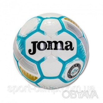 Мяч футбольный Joma EGEO бело-бирюзовый размер 5 400522.216.5
Мяч футбольный Jom. . фото 1