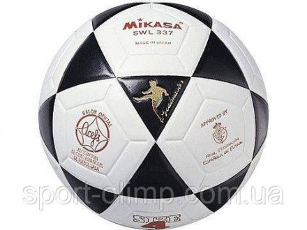 Футзальний м'яч Mikasa Black №3 (SWL337)
Футзальний м'яч Mikasa SWL337, . . фото 3