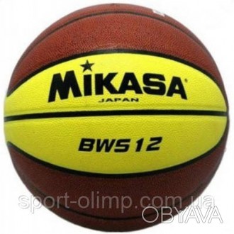 М'яч баскетбольний Mikasa Brown розмір №5 (BW512)
М'яч баскетбольний Mik. . фото 1