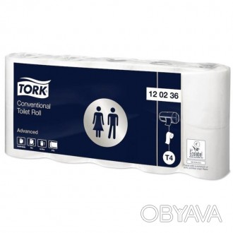 Мягкая туалетная бумага Tork Premium в стандартных рулонах обеспечит вашим гостя. . фото 1