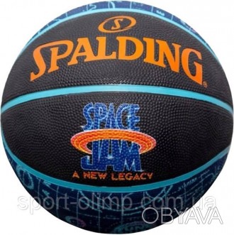 Баскетбольний М'яч Spalding SPACE JAM TUNE COURT мультиколор розмір 7 84560Z. . фото 1