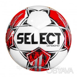 Мяч футбольный Select DIAMOND v23 бело-красный размер 5 085436-127 5
Чрезвычайно. . фото 1