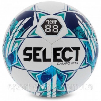 Мяч футбольный Select FB Campo PRO v23 бело-зеленый размер 4 387456-931 4
Рекоме. . фото 2