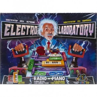 ![CDATA[Електронний конструктор "Electro Laboratory. Radio+Piano" це гра, яка по. . фото 2