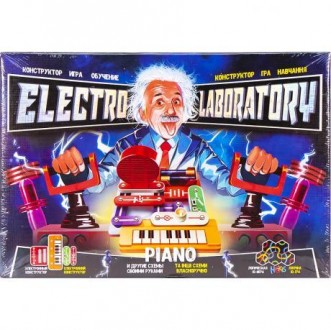 ![CDATA[Електронний конструктор "Electro Laboratory. Piano" це гра, яка поєднує . . фото 2