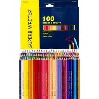 ![CDATA[Олівці кольорові Marco 48 кольорів 4100-100CB. М'які кольорові олівці за. . фото 2