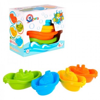 Іграшки для купання ТехноК Кораблики TK-6597 Щоденне купання у ванній — це невід. . фото 2