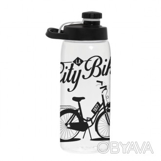Короткий опис:Бутылка для воды Herevin City Bike Twist (161549-009)Объём: 1000 м. . фото 1